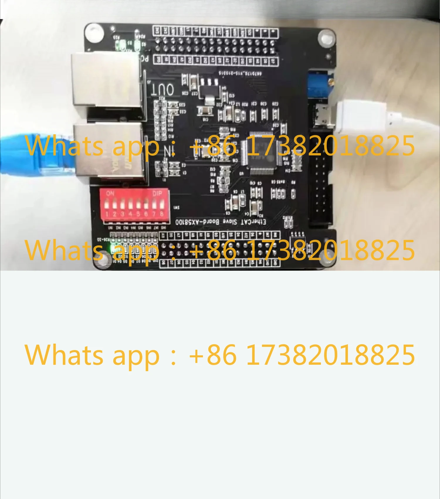EtherCAT board IO STM32+AX58100
EtherCAT board IO STM32+AX58100