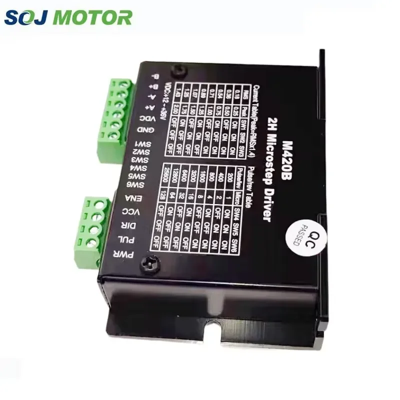 Factory Direct DM420B Digital Signal Output Stepper Driver 24v-80v for Industrial Stepper Motor
Factory Direct DM420B Digital Signal Output Stepper Driver 24v-80v for Industrial Stepper Motor