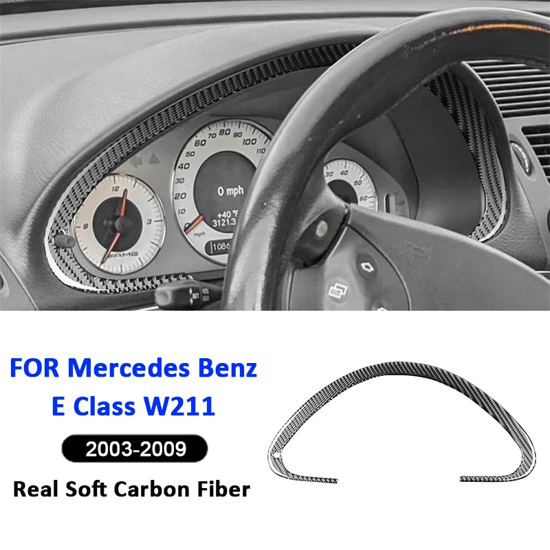 For Mercedes Benz E Class W211 2003-2007 Carbon Fiber Car Instruments Panel Frame Strip Decorative Modification Interior Sticker
For Mercedes Benz E Class W211 2003-2007 Carbon Fiber Car Instruments Panel Frame Strip Decorative Modification Interior Sticker