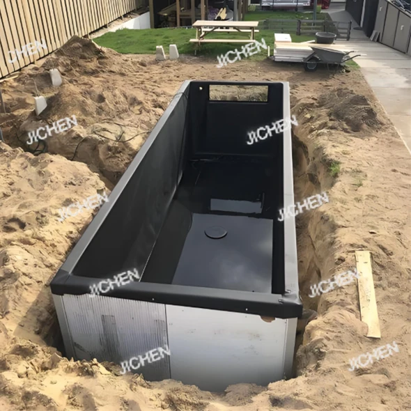 Роскошный модульный контейнерный бассейн JC длиной 20 футов и 40 футов со спа-центровой системой наружного фильтрованого отопления для домов и вилл
Роскошный модульный контейнерный бассейн JC длиной 20 футов и 40 футов со спа-центровой системой наружного фильтрованого отопления для домов и вилл