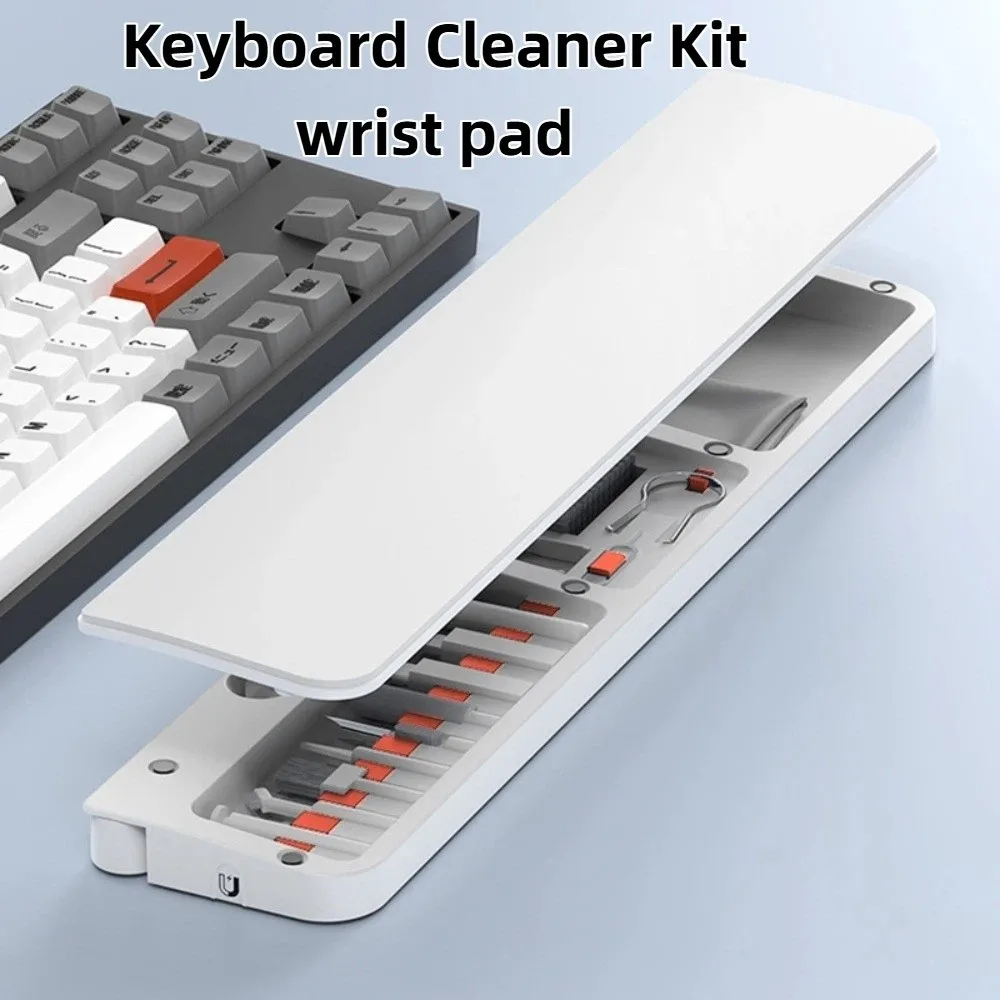 Wrist Pad Computer Cleaning Tools Soft Foam Keycap Puller Keyboard Cleaner Kit Built-in Storage Brush Earphone Clean Brush Set
Wrist Pad Computer Cleaning Tools Soft Foam Keycap Puller Keyboard Cleaner Kit Built-in Storage Brush Earphone Clean Brush Set