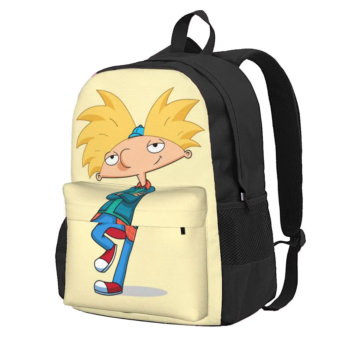 Arnold Yellow Butter Cartoon Student Backpack School Bag Hiking Travel Daypack for Men Women Fashion Bookbag Shoulder Bags
Arnold Yellow Butter Cartoon Student Backpack School Bag Hiking Travel Daypack for Men Women Fashion Bookbag Shoulder Bags