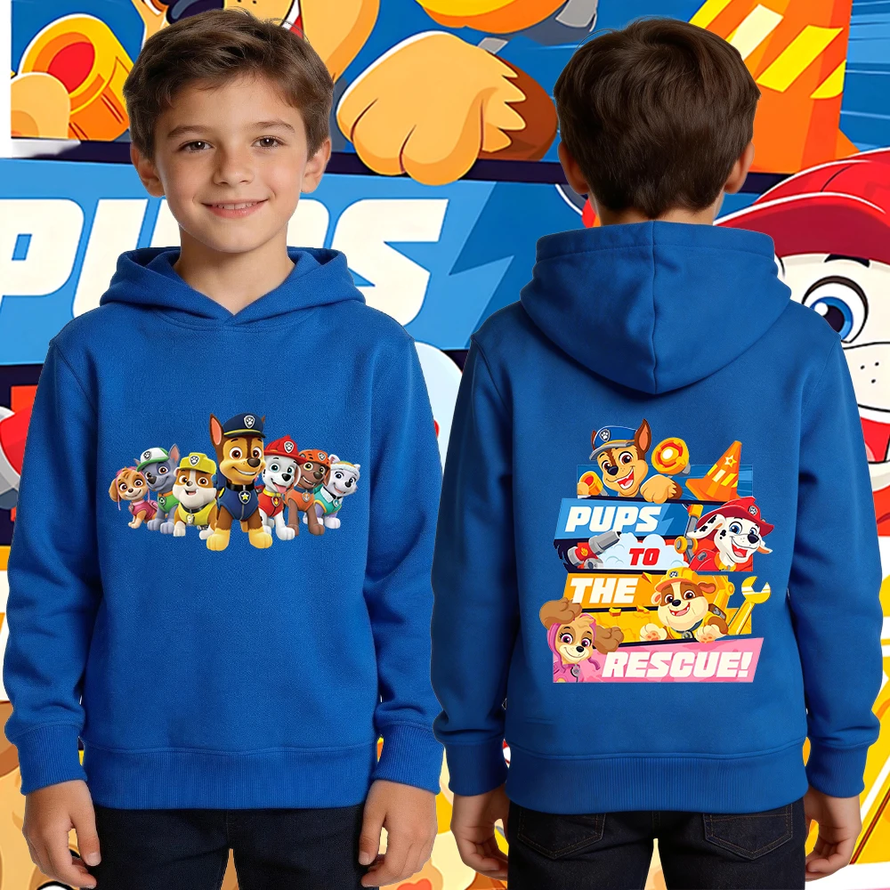 Детская флисовая толстовка с капюшоном PAW Patrol для мальчиков, повседневная толстовка с мультяшными персонажами
Детская флисовая толстовка с капюшоном PAW Patrol для мальчиков, повседневная толстовка с мультяшными персонажами