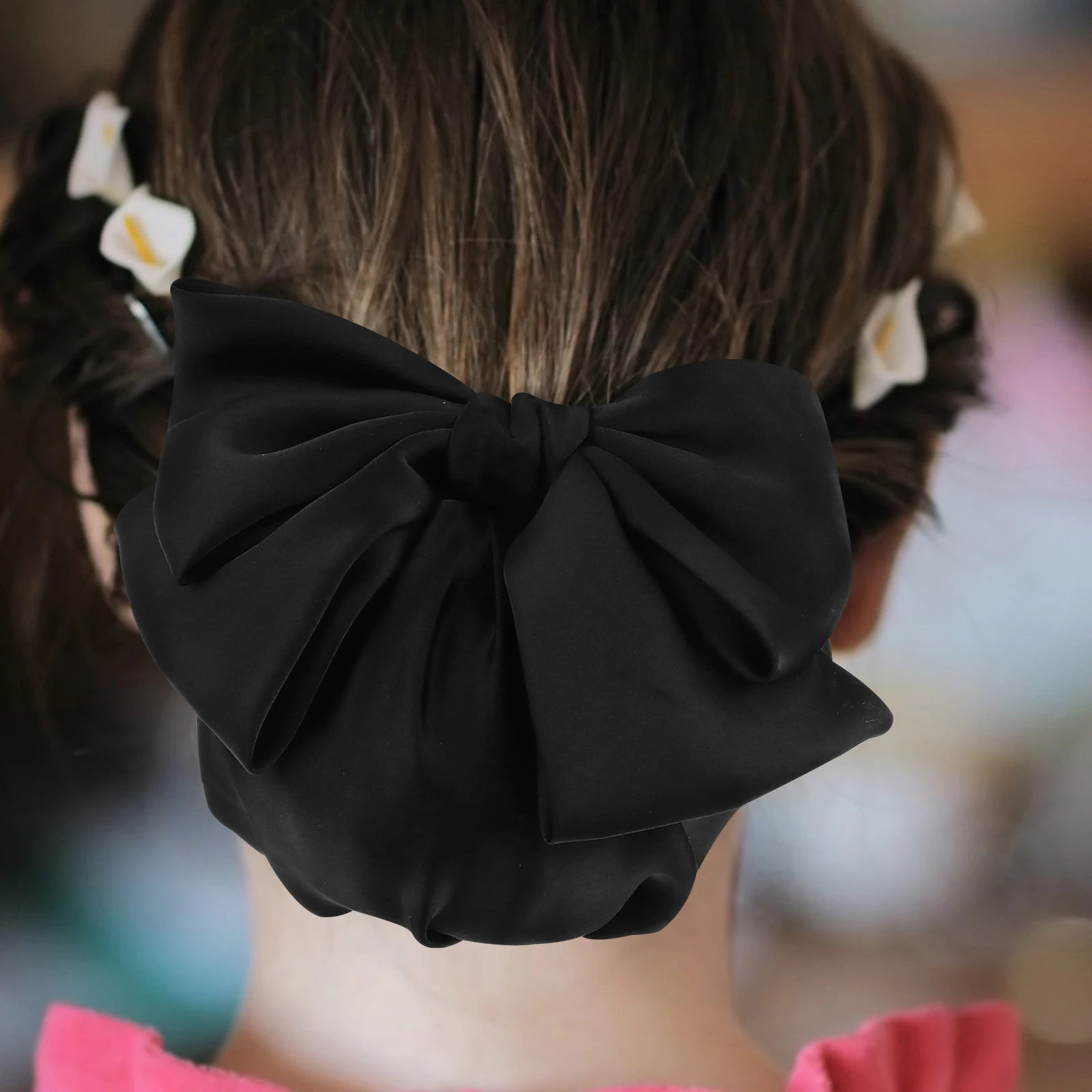 Big Bow Headdress Hair Accessories Women Elegant Bowknot Hairnet Stylish Barrette Long Lasting Quality Materials Formal Dress
Big Bow Headdress Hair Accessories Women Elegant Bowknot Hairnet Stylish Barrette Long Lasting Quality Materials Formal Dress