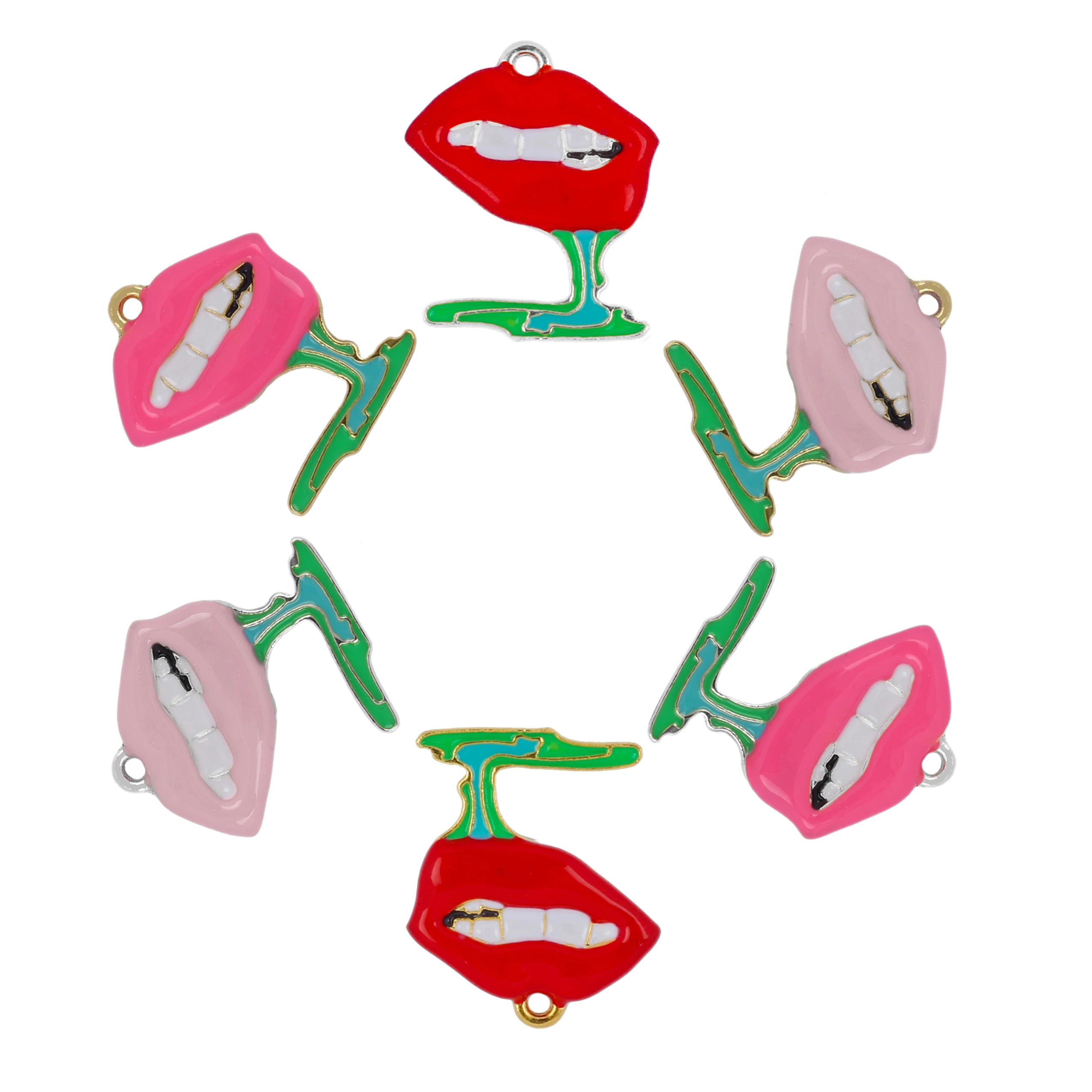 20Pcs/Lot Drop Oil Sexy Lip Charms Pendant For Necklace Bracelet Keychain Jewelry Making Accessories Wholesale
20Pcs/Lot Drop Oil Sexy Lip Charms Pendant For Necklace Bracelet Keychain Jewelry Making Accessories Wholesale