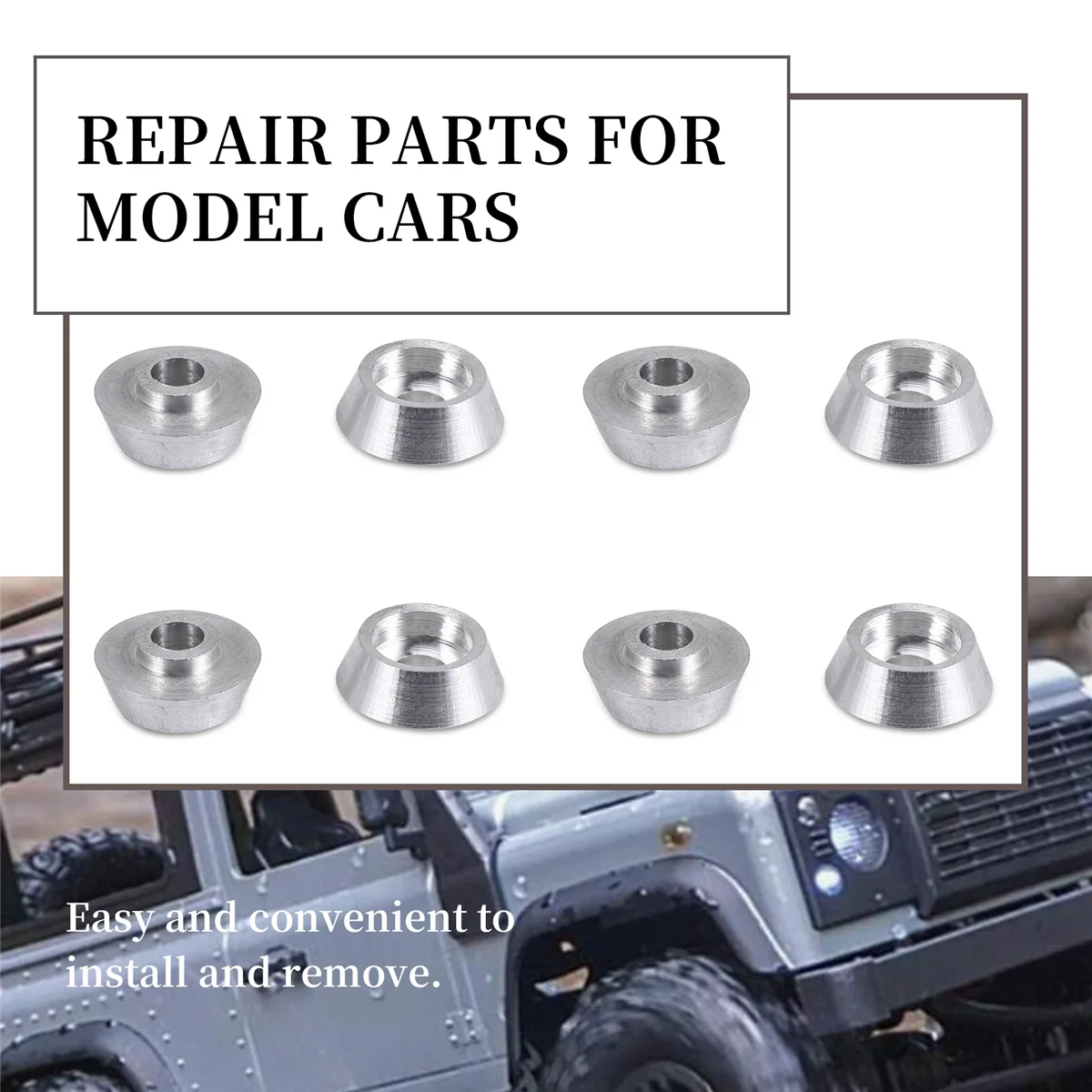 Premium 8Pcs Metal Connecting Rod Screw Gasket Shim Washer Rest for C14 C24 C34 C44 MN D90 D91 D99S
Premium 8Pcs Metal Connecting Rod Screw Gasket Shim Washer Rest for C14 C24 C34 C44 MN D90 D91 D99S