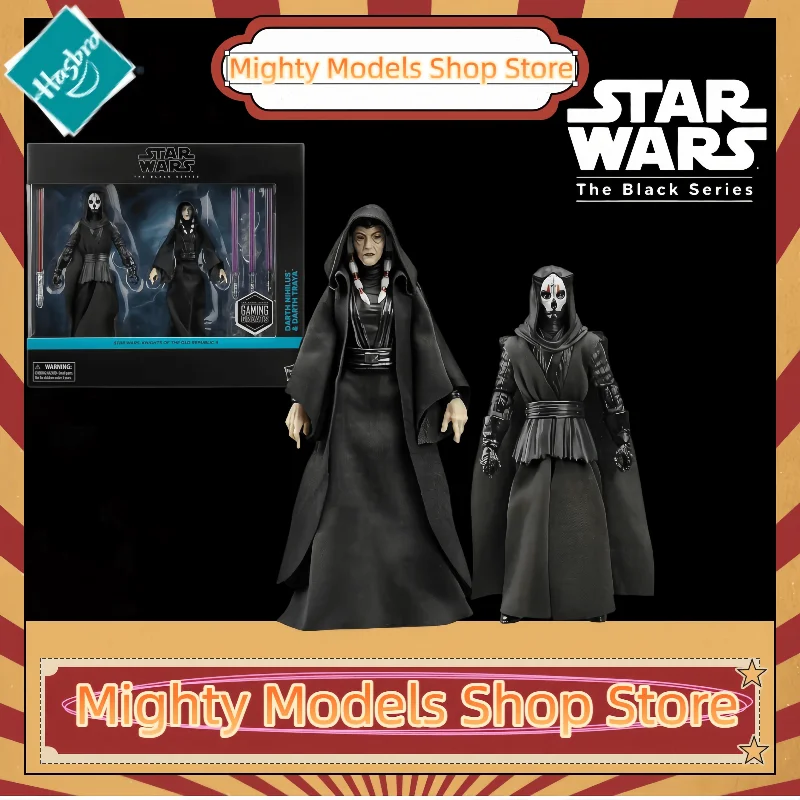 Hasbro Star Wars The Black Series Darth Nihilus & Darth Traya (Knights of the Old Republic II) 15cm Action Figure Model Toy Gift
Hasbro Star Wars The Black Series Darth Nihilus & Darth Traya (Knights of the Old Republic II) 15cm Action Figure Model Toy Gift