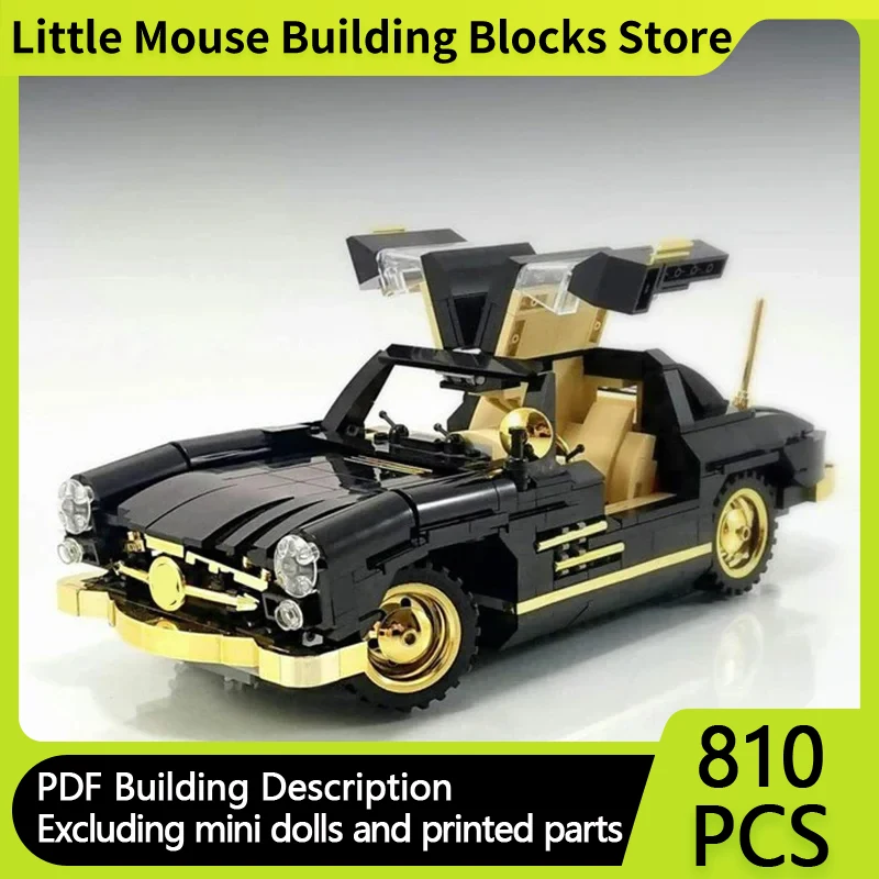 Speed Champion Model MOC Bricks 300SL Gullwing Top Tier Sports Car Modular Technology Gifts Children Suit Toys Holiday Assemble
Speed Champion Model MOC Bricks 300SL Gullwing Top Tier Sports Car Modular Technology Gifts Children Suit Toys Holiday Assemble