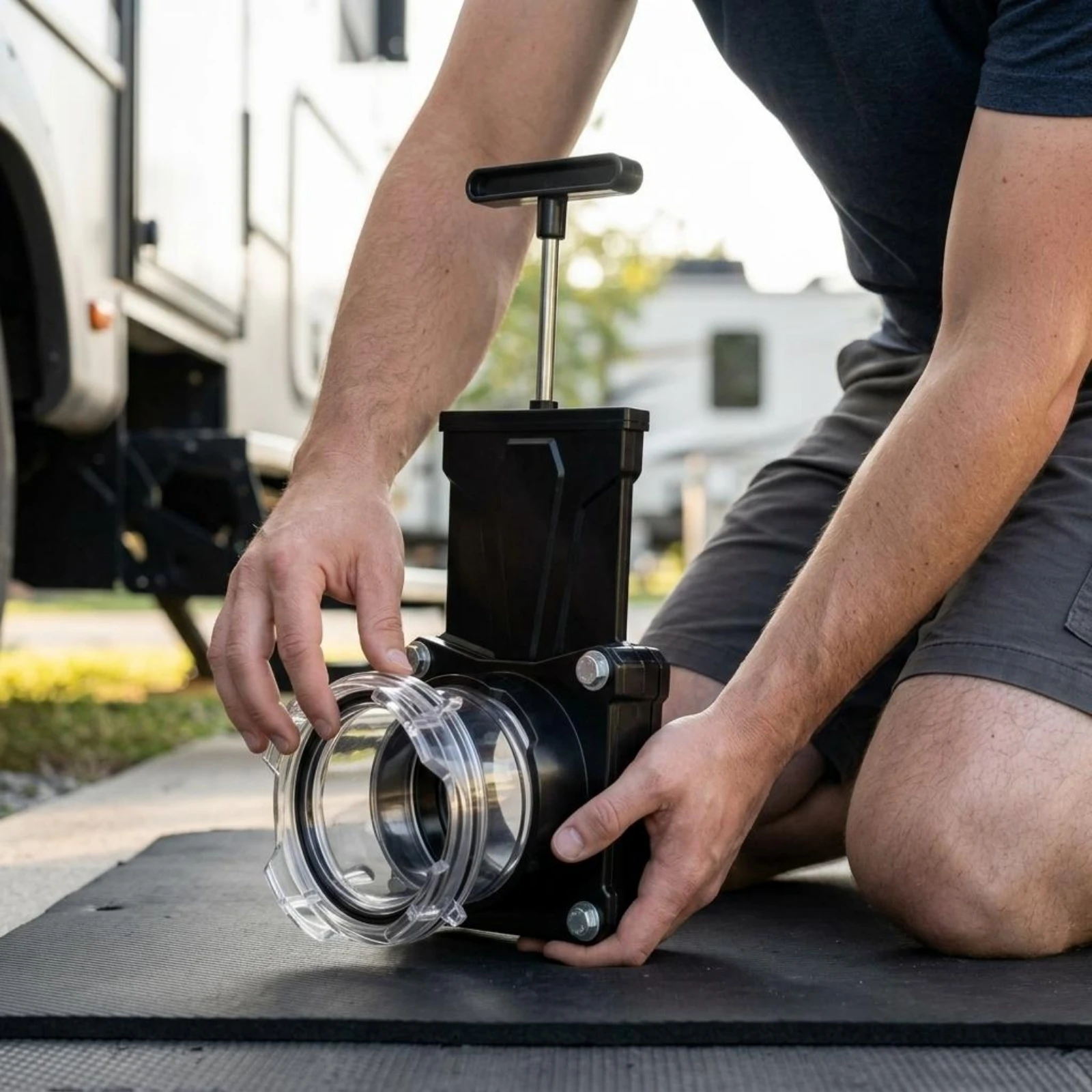 Rv-abwasserventil Comprehensive Installation Hardware Manual Operation Mess-free Dump Control Rv Part for Outdoor Adventures
Rv-abwasserventil Comprehensive Installation Hardware Manual Operation Mess-free Dump Control Rv Part for Outdoor Adventures