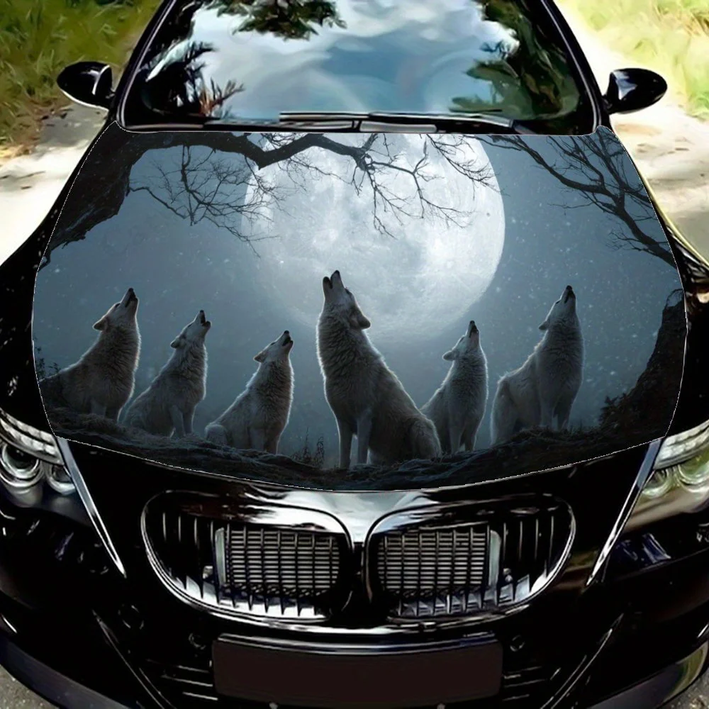 Magical Wolf Pack - Night Design Car Cover Sticker, PVC Anti-scratch Decal, Self Adhesive Waterproof Auto Engine Hood Vinyl Wrap
Magical Wolf Pack - Night Design Car Cover Sticker, PVC Anti-scratch Decal, Self Adhesive Waterproof Auto Engine Hood Vinyl Wrap