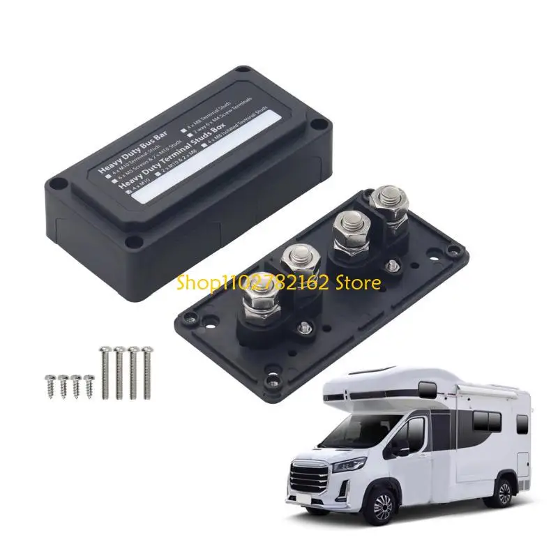 547B Durable Versatile Battery Distribution Terminal Block 200AM10 Bus Bar Box for Auto Marine & Yacht Applications Durable
547B Durable Versatile Battery Distribution Terminal Block 200AM10 Bus Bar Box for Auto Marine & Yacht Applications Durable