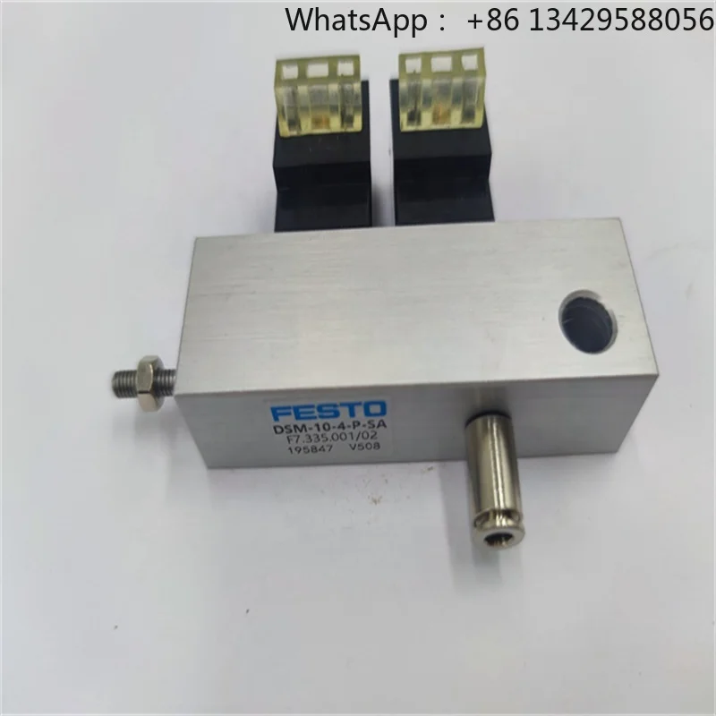 F7.335.001 Pneumatic Cylinder F7.335.001/02 Cylinder Valve DSM-10-4-P-SA for Offset Printing Machine Spare Parts
F7.335.001 Pneumatic Cylinder F7.335.001/02 Cylinder Valve DSM-10-4-P-SA for Offset Printing Machine Spare Parts