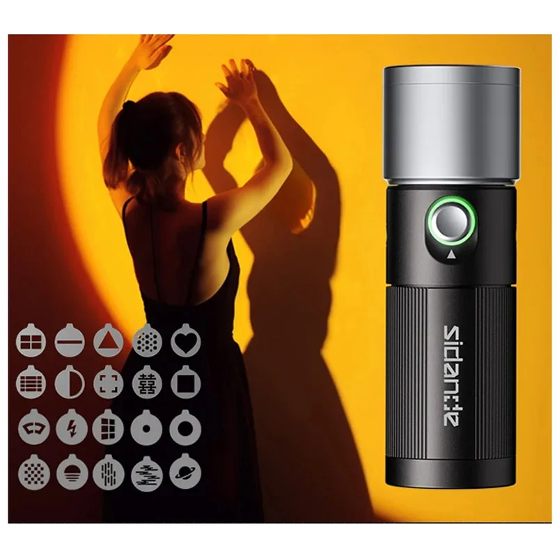 SIDANDE Videography Flashlight Zoomable Photography Fill Light Ambient Light for Photography and Video Shooting
SIDANDE Videography Flashlight Zoomable Photography Fill Light Ambient Light for Photography and Video Shooting