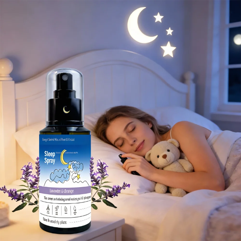 100 мл Спрей для сна с лавандой и ванилью, снимающий усталость, нежный освежающий уход, для глубокого сна, для комнаты
100 мл Спрей для сна с лавандой и ванилью, снимающий усталость, нежный освежающий уход, для глубокого сна, для комнаты