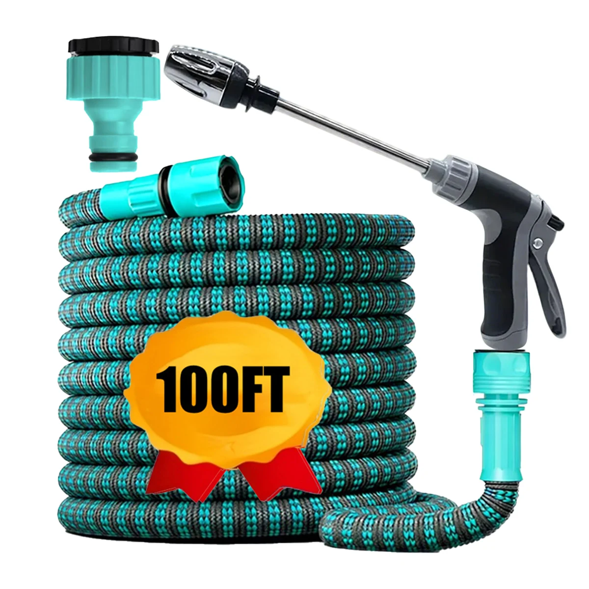 Garden Hose High Pressure Long Rod Foam Gun Magic Hose Car Wash Water Pipe Garden Irrigation Supplies Not Twisted 25FT-100FT
Garden Hose High Pressure Long Rod Foam Gun Magic Hose Car Wash Water Pipe Garden Irrigation Supplies Not Twisted 25FT-100FT