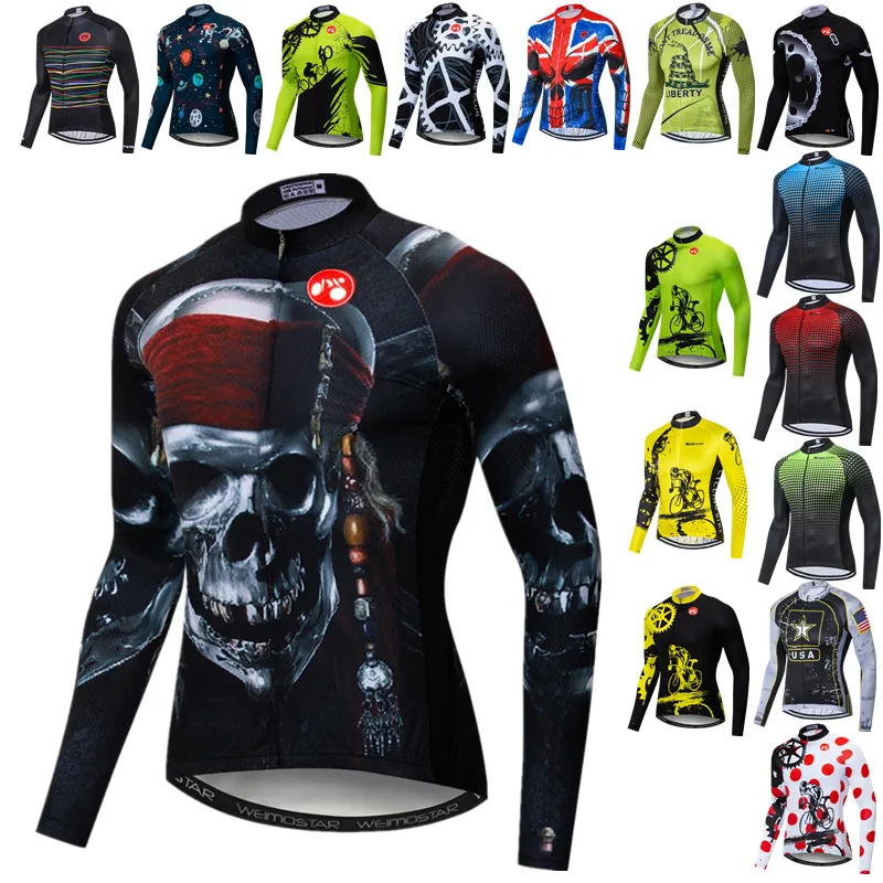 Мужская велосипедная майка с черепом, велосипедные рубашки с длинным рукавом для мужчин, одежда для велоспорта, дорожная велосипедная куртка, быстросохнущая велосипедная майка, велосипедный топ
Мужская велосипедная майка с черепом, велосипедные рубашки с длинным рукавом для мужчин, одежда для велоспорта, дорожная велосипедная куртка, быстросохнущая велосипедная майка, велосипедный топ