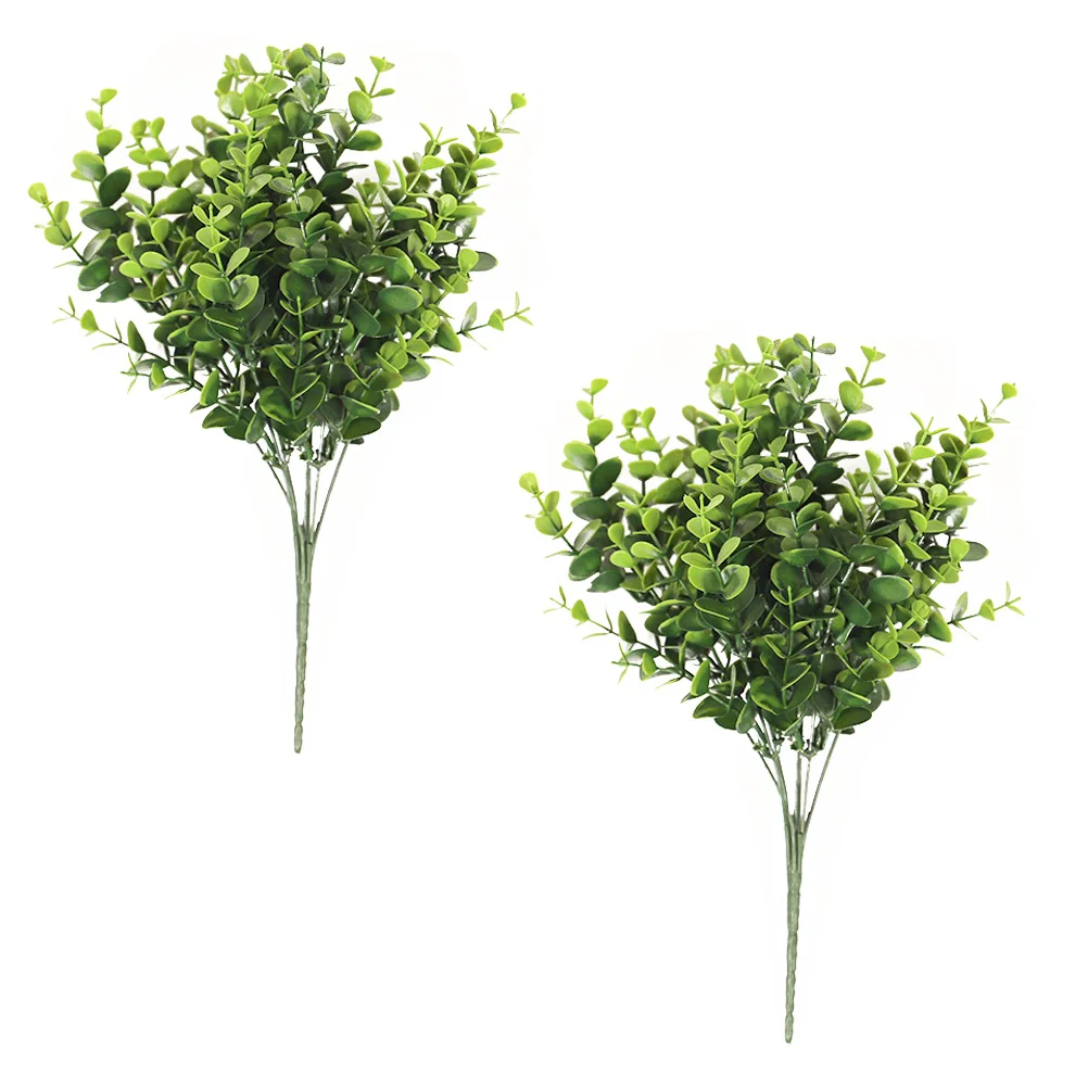 2pcs Simulated Eucalyptus Leaves Green naments Artificial Plants Decorative Stems Home Plant Decors Wedding Party Decor
2pcs Simulated Eucalyptus Leaves Green naments Artificial Plants Decorative Stems Home Plant Decors Wedding Party Decor