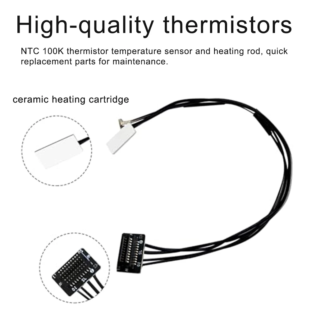 Ho-tend Assembly for Bambu Lab P2S For 3D Printer Hot End Heating Module Featuring Standard Size and Direct Structural Match
Ho-tend Assembly for Bambu Lab P2S For 3D Printer Hot End Heating Module Featuring Standard Size and Direct Structural Match