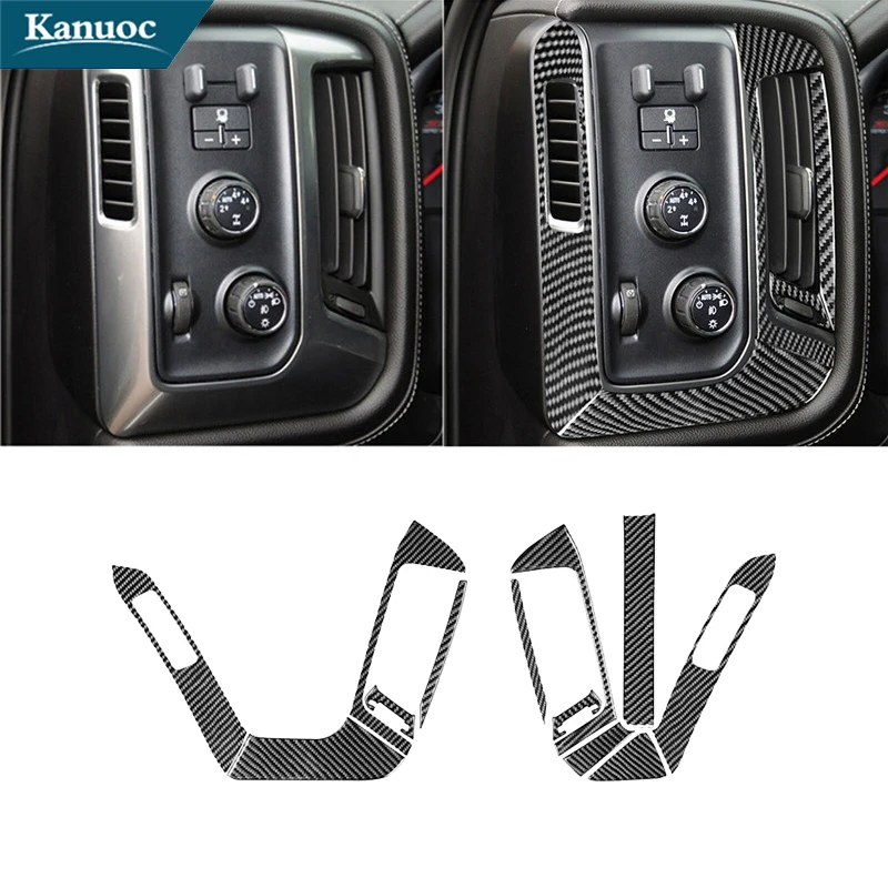 Left Right Vent For Chevrolet Silverado 1500/GMC Sierra 1500 2014-2018 Carbon Fiber Stickers Car Interior Decorative Accessories
Left Right Vent For Chevrolet Silverado 1500/GMC Sierra 1500 2014-2018 Carbon Fiber Stickers Car Interior Decorative Accessories