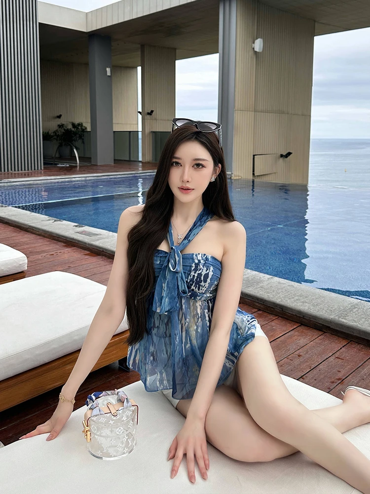 Sexy Silk Printed Tube Top Women's Summer Vaion Wear Breathable Hanging Ne Vest round Hemline No Stretch Elastic
Sexy Silk Printed Tube Top Women's Summer Vaion Wear Breathable Hanging Ne Vest round Hemline No Stretch Elastic