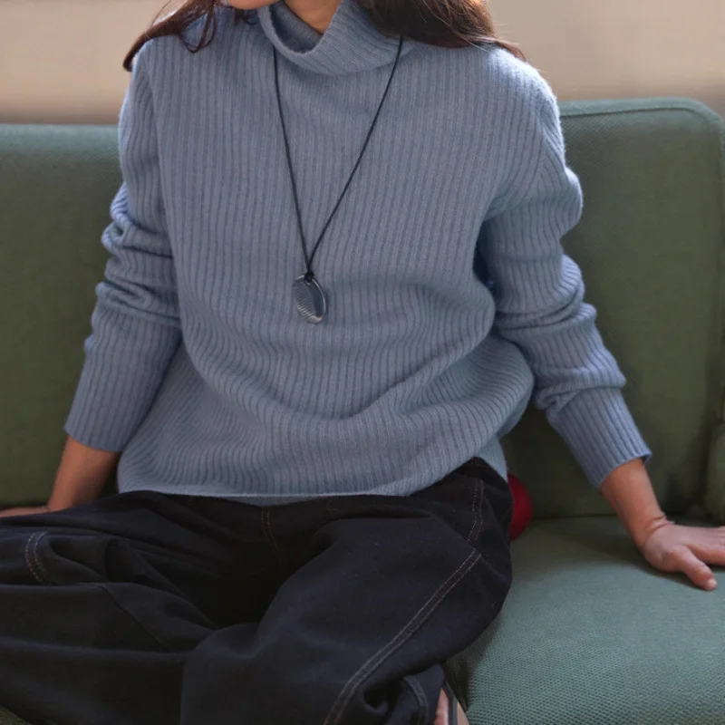 Korean-style half-high collar base sweater women2025Winter slim-fit wool niche base layer turtleneck knit sweater
Korean-style half-high collar base sweater women2025Winter slim-fit wool niche base layer turtleneck knit sweater