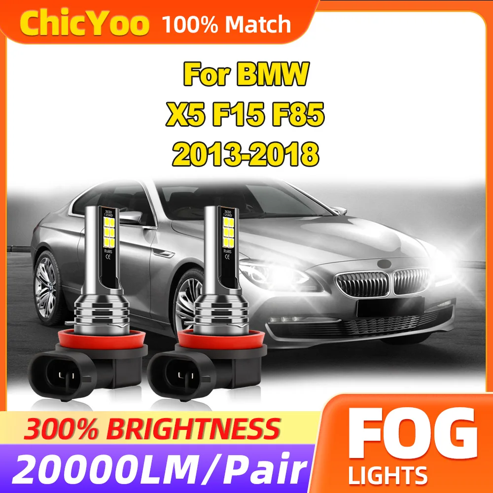 60W Fog Lamps 20000LM Canbus No Error LED Fog Lights 6000K White 12V For BMW X5 F15 F85 2013 2014 2015 2016 2017 2018
60W Fog Lamps 20000LM Canbus No Error LED Fog Lights 6000K White 12V For BMW X5 F15 F85 2013 2014 2015 2016 2017 2018