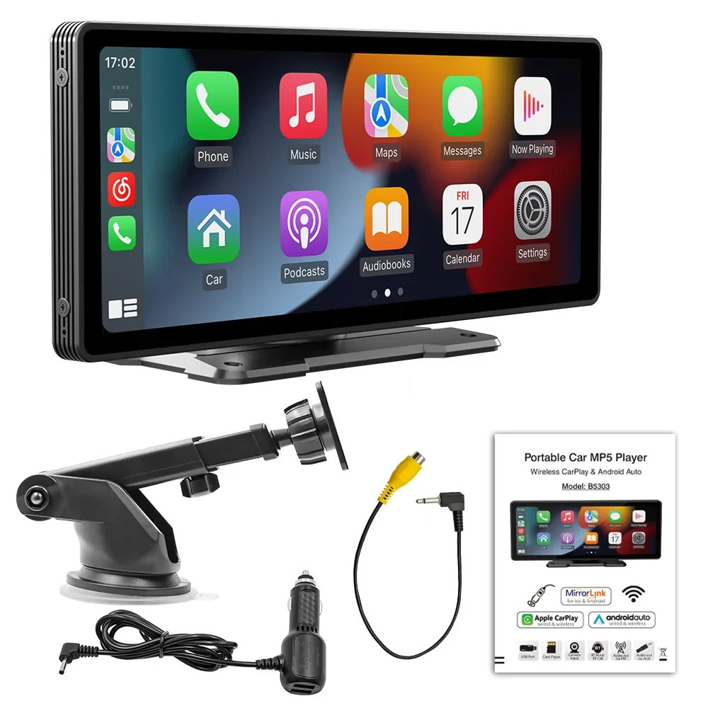 Universal 10.26” Screen Car Radio Multimedia WIFI Video Player Wireless Carplay Screen For Or Android
Universal 10.26” Screen Car Radio Multimedia WIFI Video Player Wireless Carplay Screen For Or Android