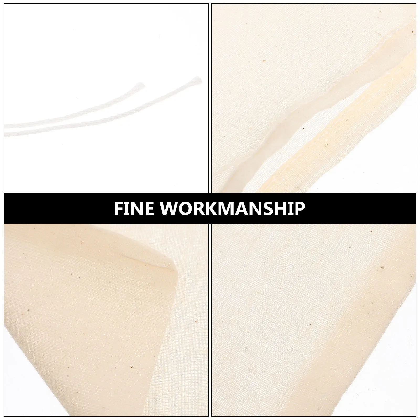 50Pcs Cotton Muslin Bags Drawstring Reusable Strainer Bags for Tea Soup Coffee Spice Herb Medicine Storage Empty Bag for Tea 
50Pcs Cotton Muslin Bags Drawstring Reusable Strainer Bags for Tea Soup Coffee Spice Herb Medicine Storage Empty Bag for Tea