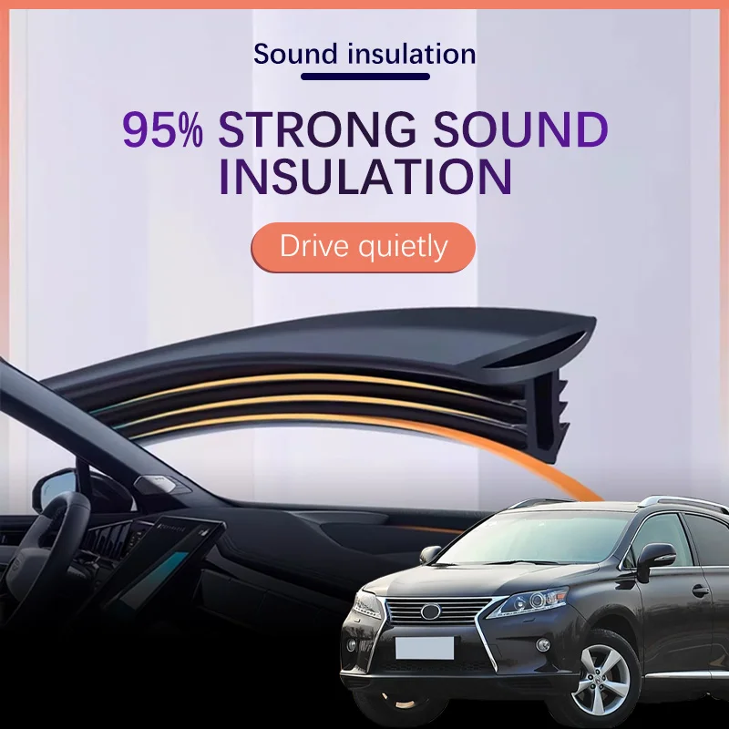 Car Dashboard Sealing Strip Interior Auto Noise Sound Insulation Rubber Trim Weatherstrip For Lexus RX Classic 2009
Car Dashboard Sealing Strip Interior Auto Noise Sound Insulation Rubber Trim Weatherstrip For Lexus RX Classic 2009