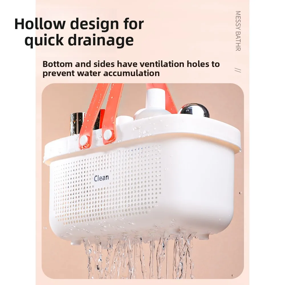 Bathroom Shower Basket Drainable Handheld Toiletry Storage Basket for Student Dormitory Bathroom Organization Silicone Model
Bathroom Shower Basket Drainable Handheld Toiletry Storage Basket for Student Dormitory Bathroom Organization Silicone Model