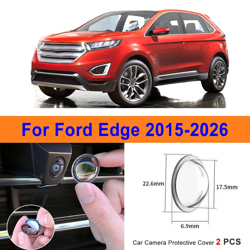 360 Reverse Image Car Camera Cover Anti-Scratch PC Lens Protector Stickers For Ford Edge 2015-2026 2Pcs
360 Reverse Image Car Camera Cover Anti-Scratch PC Lens Protector Stickers For Ford Edge 2015-2026 2Pcs