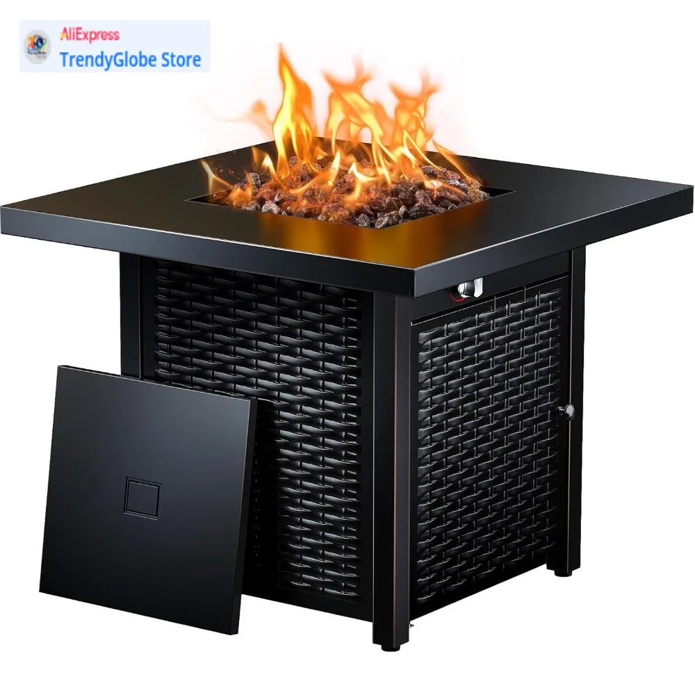 28-дюймовый стол для костра из пропана Ciays со спинкой CSA с разрешением 50 000 БТЕ, стальной конструкцией, крышкой, лавовыми камнями и теплыми краями
28-дюймовый стол для костра из пропана Ciays со спинкой CSA с разрешением 50 000 БТЕ, стальной конструкцией, крышкой, лавовыми камнями и теплыми краями