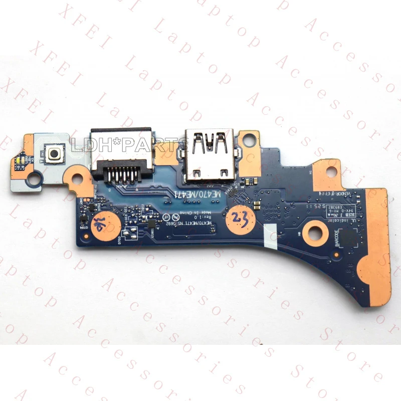 D 5C51R91723 New USB RJ45 Lan IO Board FP NS-G692 For ThinkPad E14 Gen 7 21SX 21SY
D 5C51R91723 New USB RJ45 Lan IO Board FP NS-G692 For ThinkPad E14 Gen 7 21SX 21SY