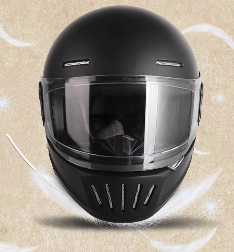 Retro Electric Motorcycle Helmet Suitable for All Seasons for Men and Women
Retro Electric Motorcycle Helmet Suitable for All Seasons for Men and Women