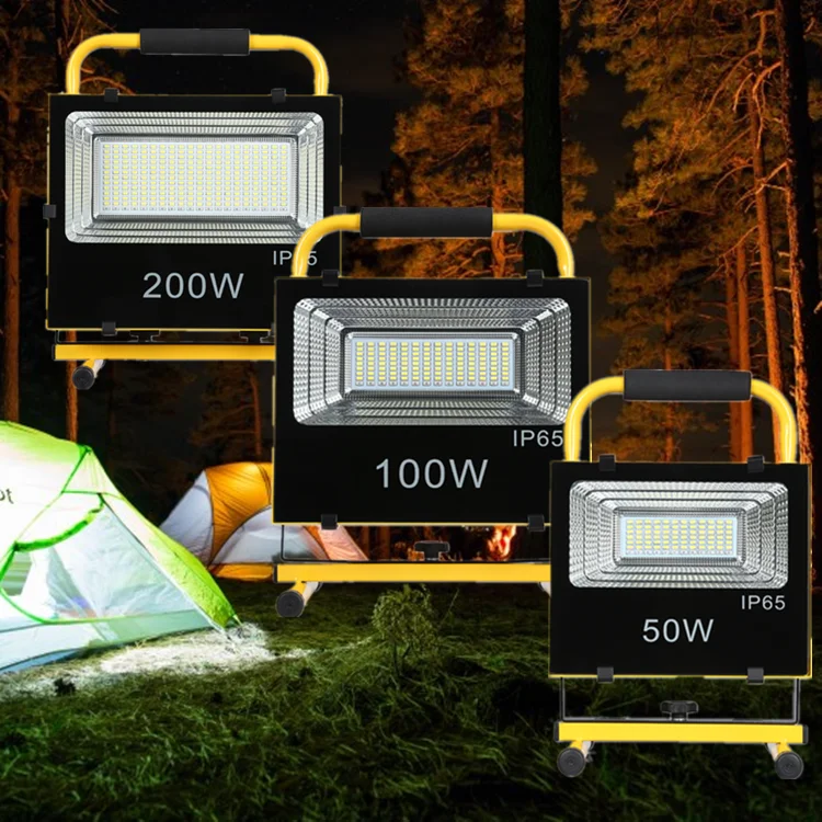 100 watt IP65 Waterproof Camping Rechargeable Power LED Portable Solar Flood Light Working Light
100 watt IP65 Waterproof Camping Rechargeable Power LED Portable Solar Flood Light Working Light