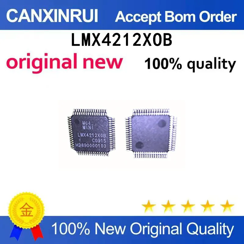 (5-100 pieces)New stock LMX4212XOB LMX4212X0B QFP
(5-100 pieces)New stock LMX4212XOB LMX4212X0B QFP