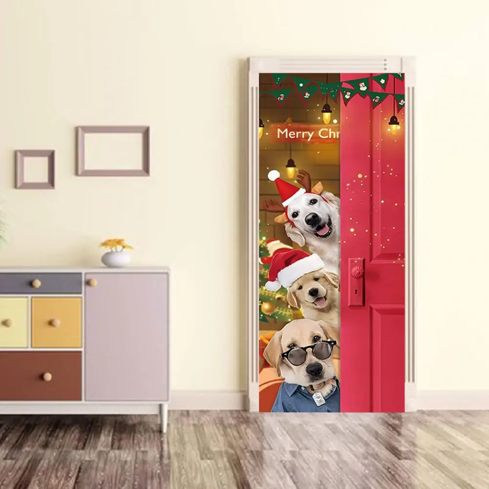 Winter Holiday Tapestry Christmas Entrance Decor Christmas Tapestry Festive Santa Claus Bell Dog Print for Indoor/outdoor Wall
Winter Holiday Tapestry Christmas Entrance Decor Christmas Tapestry Festive Santa Claus Bell Dog Print for Indoor/outdoor Wall