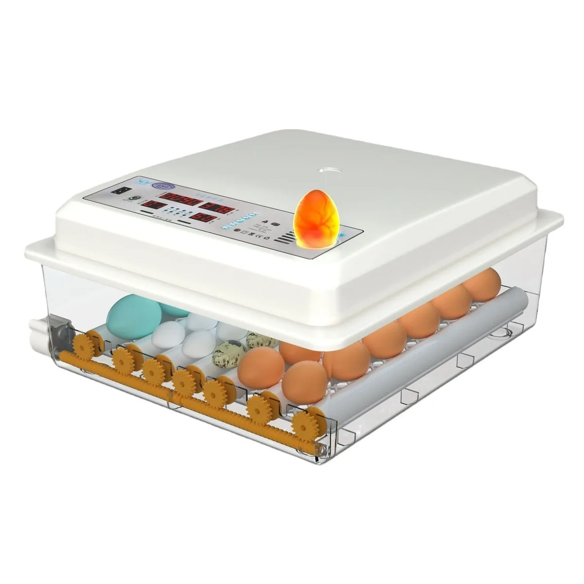Household incubator Chicken incubator Small household incubator Automatic intelligent chicken, duck, goose and pigeon egg
Household incubator Chicken incubator Small household incubator Automatic intelligent chicken, duck, goose and pigeon egg