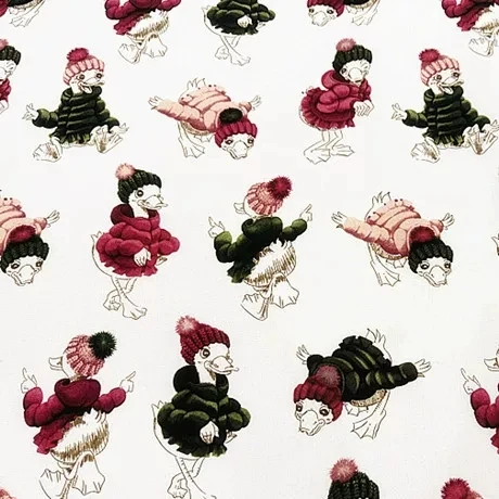 Original Fashion Wonderful Digital Printed Silk CDC Fabric Crepe De Chine Animal Ducks for Men Women Clothing Shirt Skirt
Original Fashion Wonderful Digital Printed Silk CDC Fabric Crepe De Chine Animal Ducks for Men Women Clothing Shirt Skirt