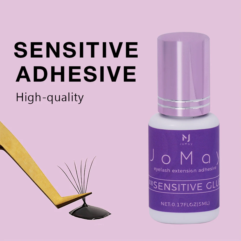 JOMAY Sensitive Glue For Lash Extension Black Adhesive 2S Eyelash Extensions Fast Drying Glue Suitable For Sensitive Populations
JOMAY Sensitive Glue For Lash Extension Black Adhesive 2S Eyelash Extensions Fast Drying Glue Suitable For Sensitive Populations