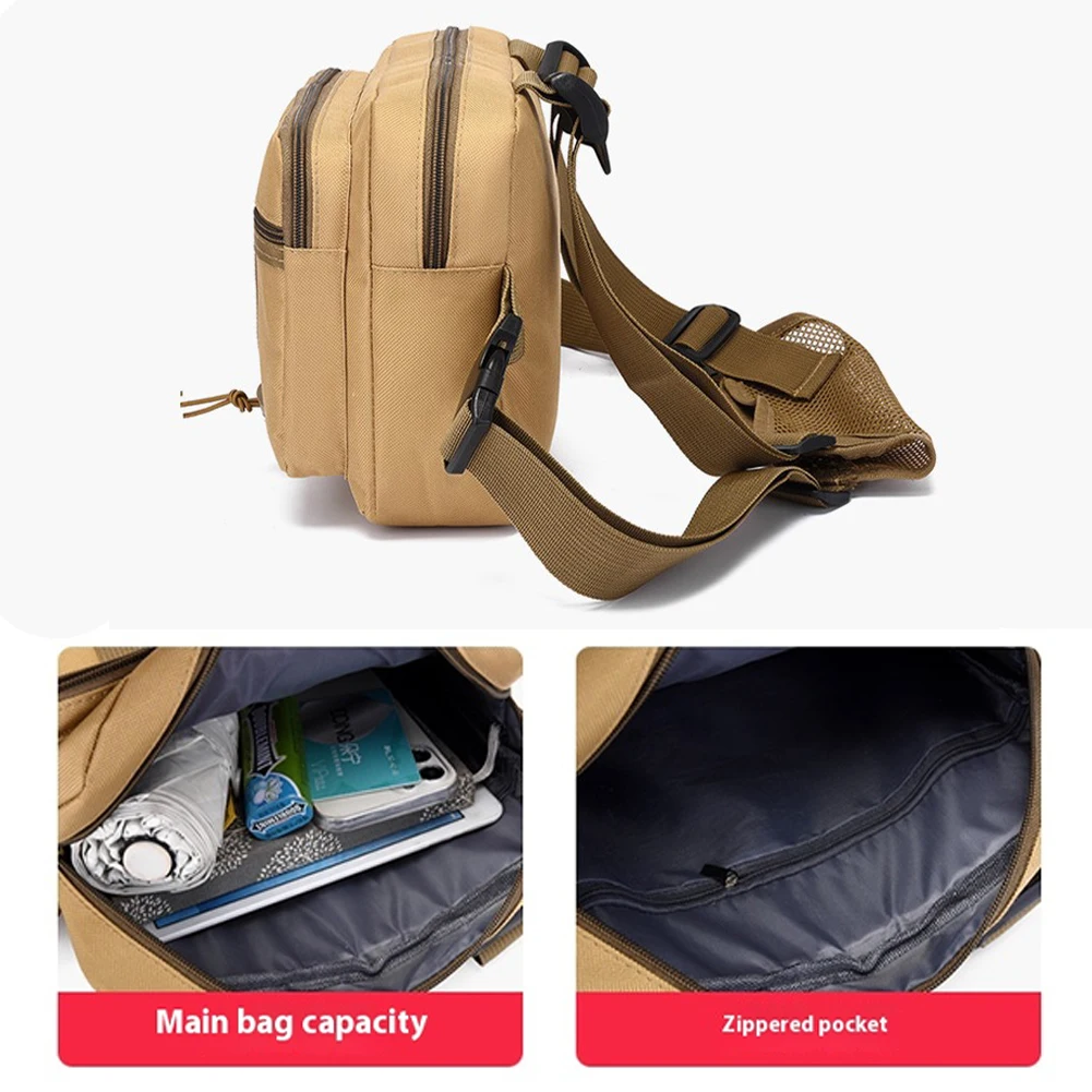 Outdoor Sports Chest Bag Large Capacity Trendy Functional Backpack Oxford Cloth Shoulder Bag Travel Commute Sports Backpack
Outdoor Sports Chest Bag Large Capacity Trendy Functional Backpack Oxford Cloth Shoulder Bag Travel Commute Sports Backpack