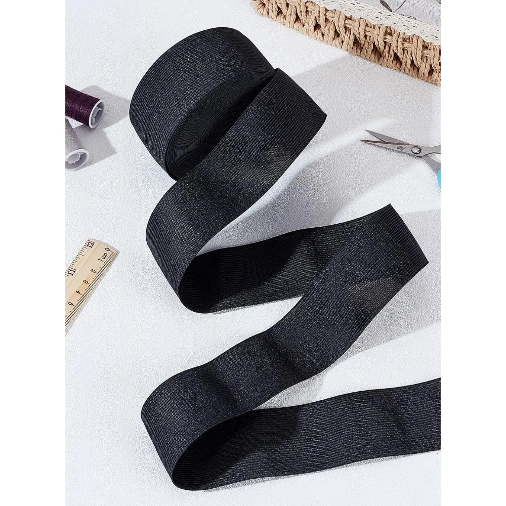 10M Flat Elastic Rubber Band Webbing Garment Sewing Accessories Black 50mm
10M Flat Elastic Rubber Band Webbing Garment Sewing Accessories Black 50mm