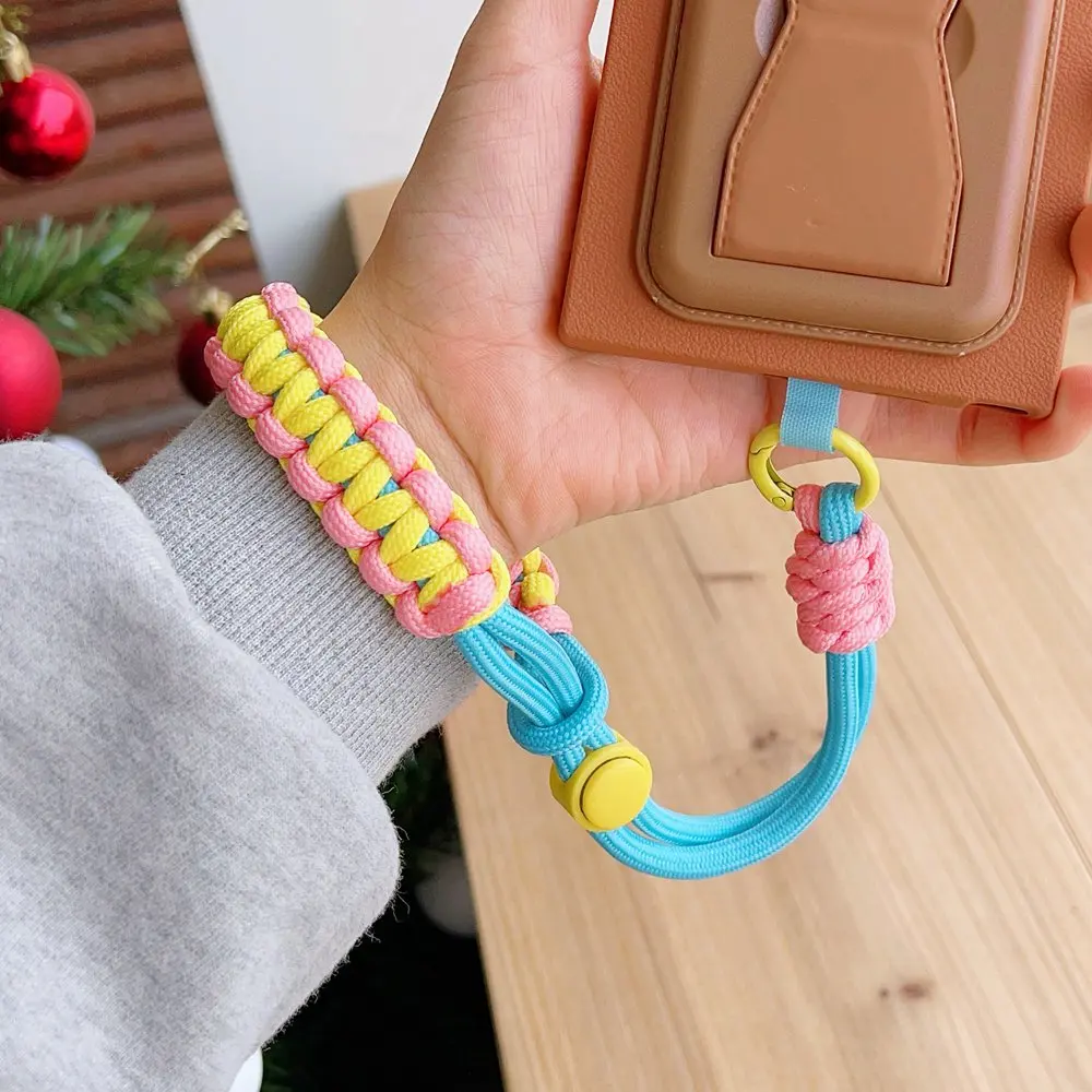 Creative Woven Adjustabl Universal Phone Lanyard Wrist Strap Outdoor Sports Safety Anti-drop Keychain Hanging Short Rope
Creative Woven Adjustabl Universal Phone Lanyard Wrist Strap Outdoor Sports Safety Anti-drop Keychain Hanging Short Rope