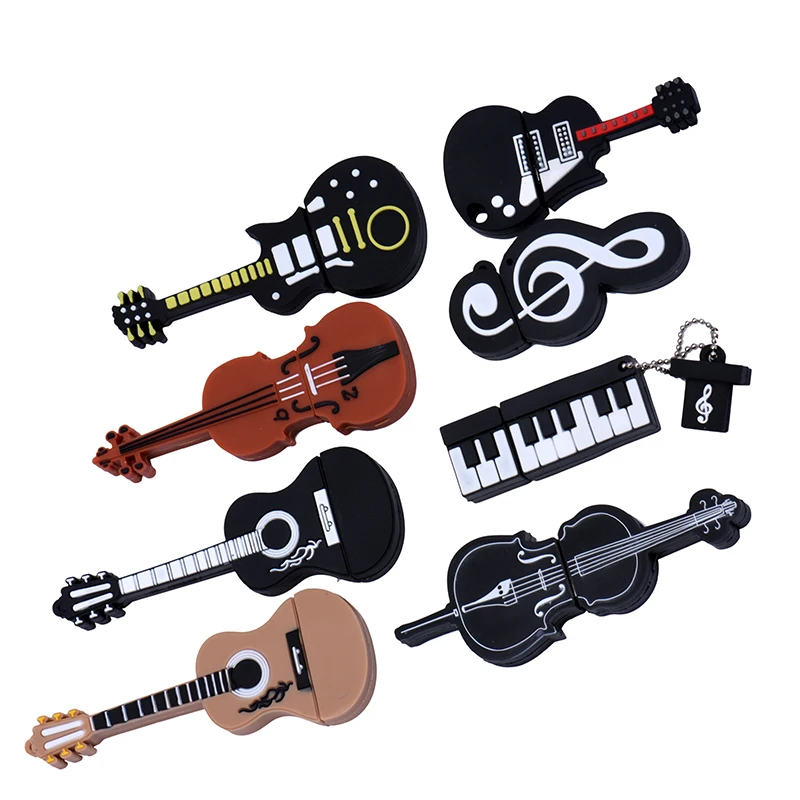 Guitar Series Creative Gifts USB 2.0 Flash Drive Real Capacity Pen Drive 64GB/32GB/16GB/8GB/4GB Memory Stick Pendrive U Disk
Guitar Series Creative Gifts USB 2.0 Flash Drive Real Capacity Pen Drive 64GB/32GB/16GB/8GB/4GB Memory Stick Pendrive U Disk
