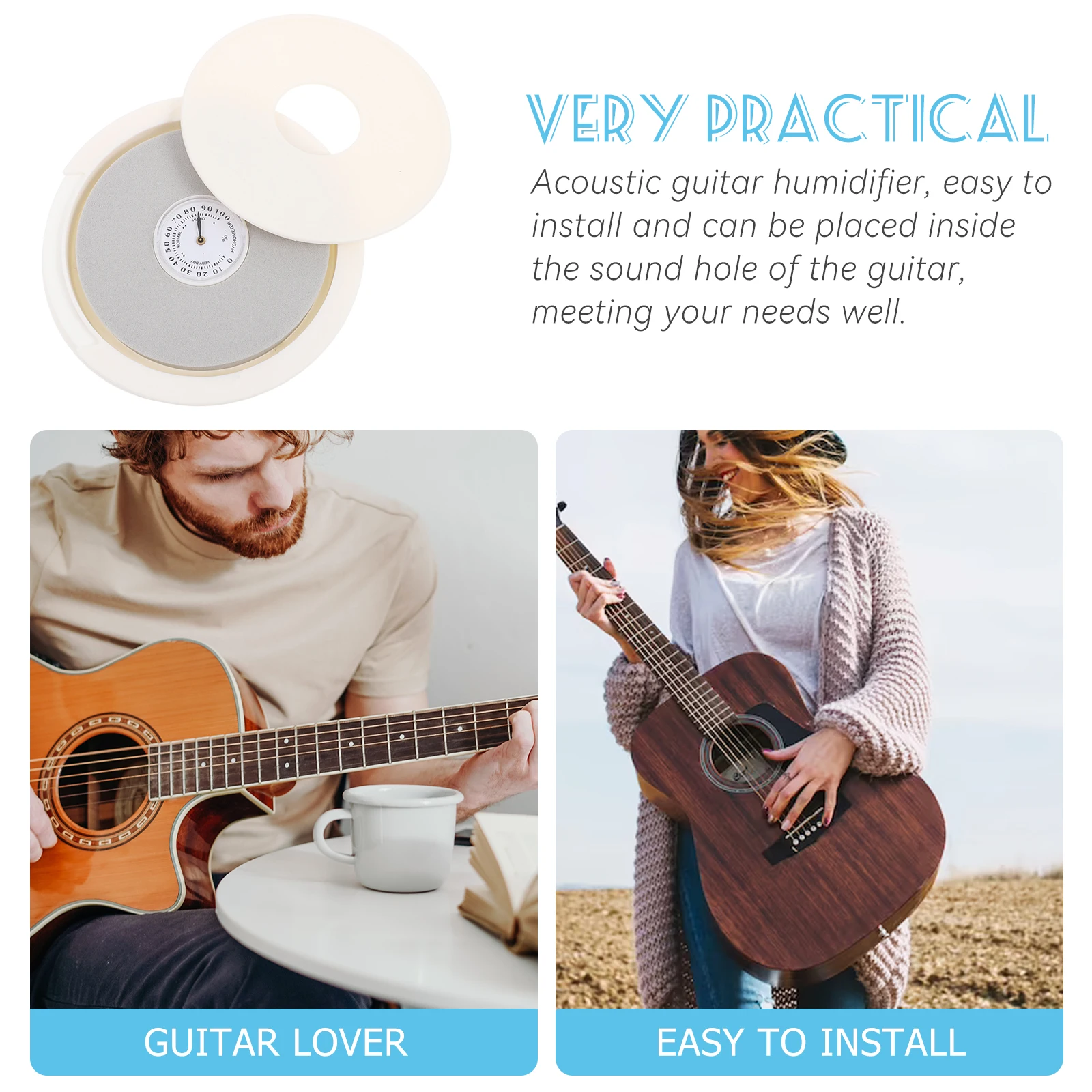 Guitar Humidifier Maintain Kit Classical Humidifiers Hygrometer Soundhole for Guitars Indoor Musical
Guitar Humidifier Maintain Kit Classical Humidifiers Hygrometer Soundhole for Guitars Indoor Musical