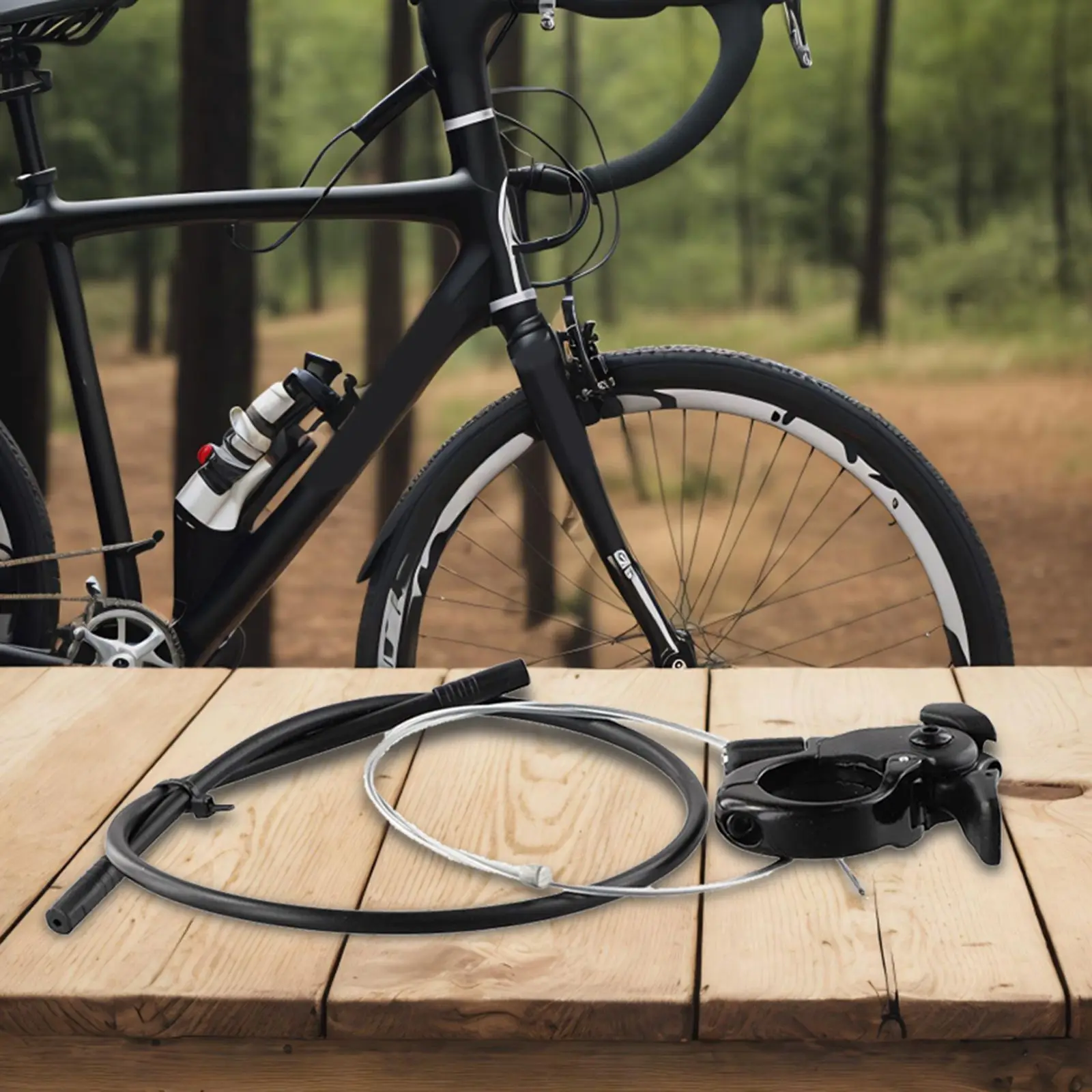High Quality Mountain Bike Front Fork Wire Control Switch Bicycle Remote Fork Lockout Switch Lever With Wire Pipeline Core
High Quality Mountain Bike Front Fork Wire Control Switch Bicycle Remote Fork Lockout Switch Lever With Wire Pipeline Core