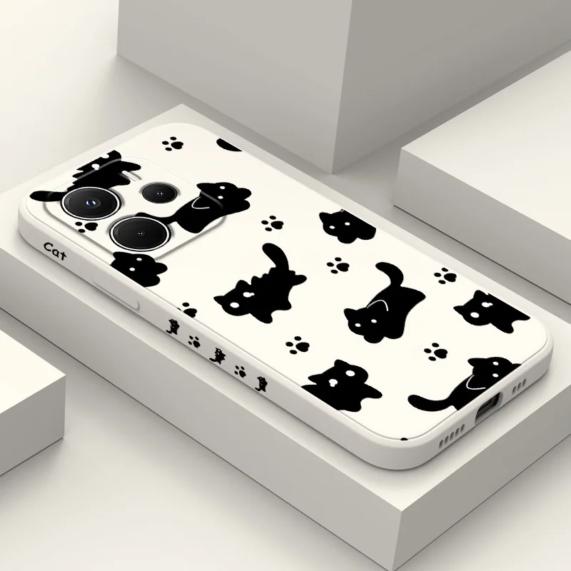 Nifty Black Cat Phone Case For Xiaomi Redmi Note 14 13 12 12S 11 11S 10 10S Pro Plus 15 15C 14C 4G 5G Silicone Cover
Nifty Black Cat Phone Case For Xiaomi Redmi Note 14 13 12 12S 11 11S 10 10S Pro Plus 15 15C 14C 4G 5G Silicone Cover