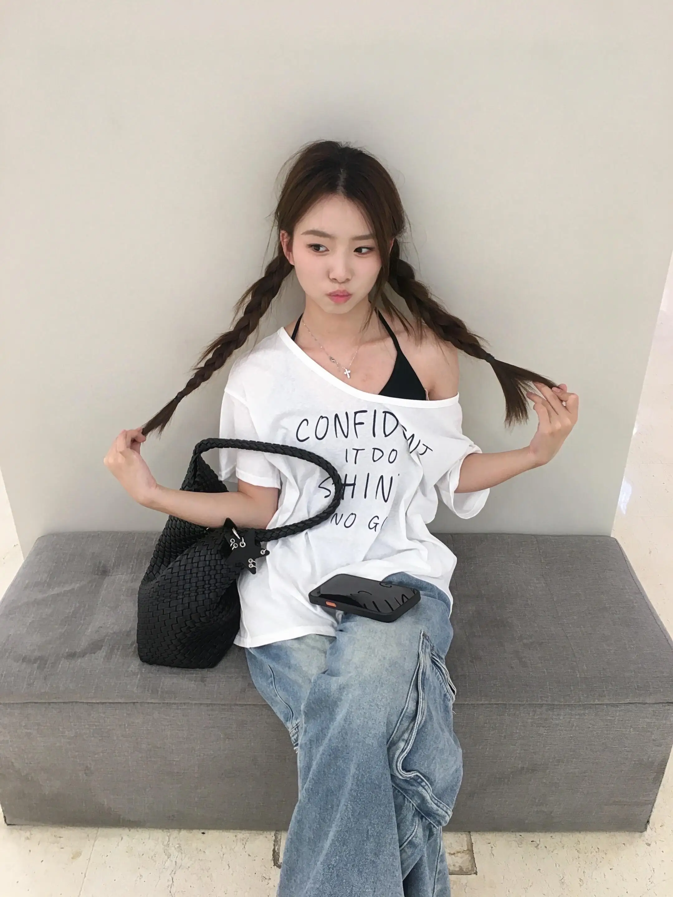 Sweet Spicy Girl Style Retro Embroidery Ultra-Short Patchwork Rayist Short Sleeve T-Shirt Casual Loose Fit Cotton round Neck
Sweet Spicy Girl Style Retro Embroidery Ultra-Short Patchwork Rayist Short Sleeve T-Shirt Casual Loose Fit Cotton round Neck