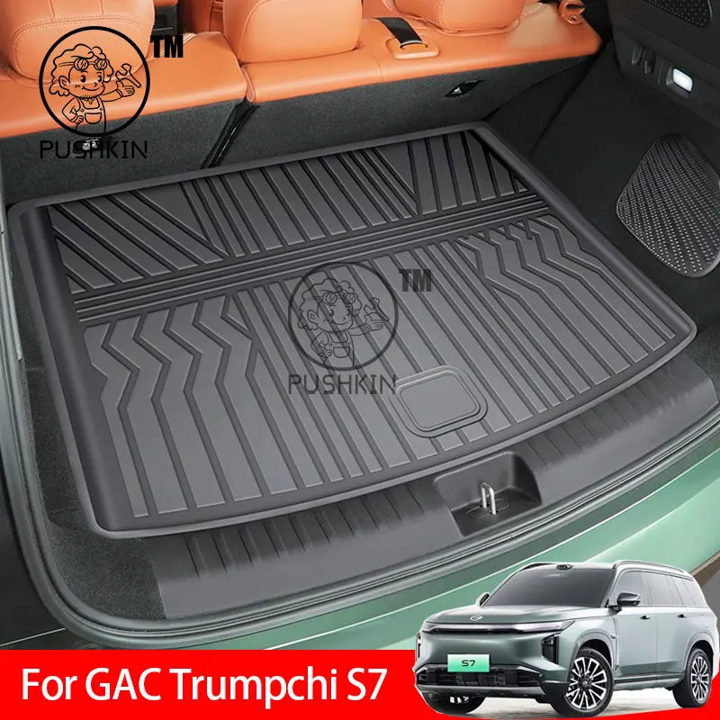 For GAC Trumpchi S7 2025 2026 Car Trunk Mats TPE Rear Boot Cargo Waterproof Trunk Carpet Storage Pad Protector Accessories
For GAC Trumpchi S7 2025 2026 Car Trunk Mats TPE Rear Boot Cargo Waterproof Trunk Carpet Storage Pad Protector Accessories