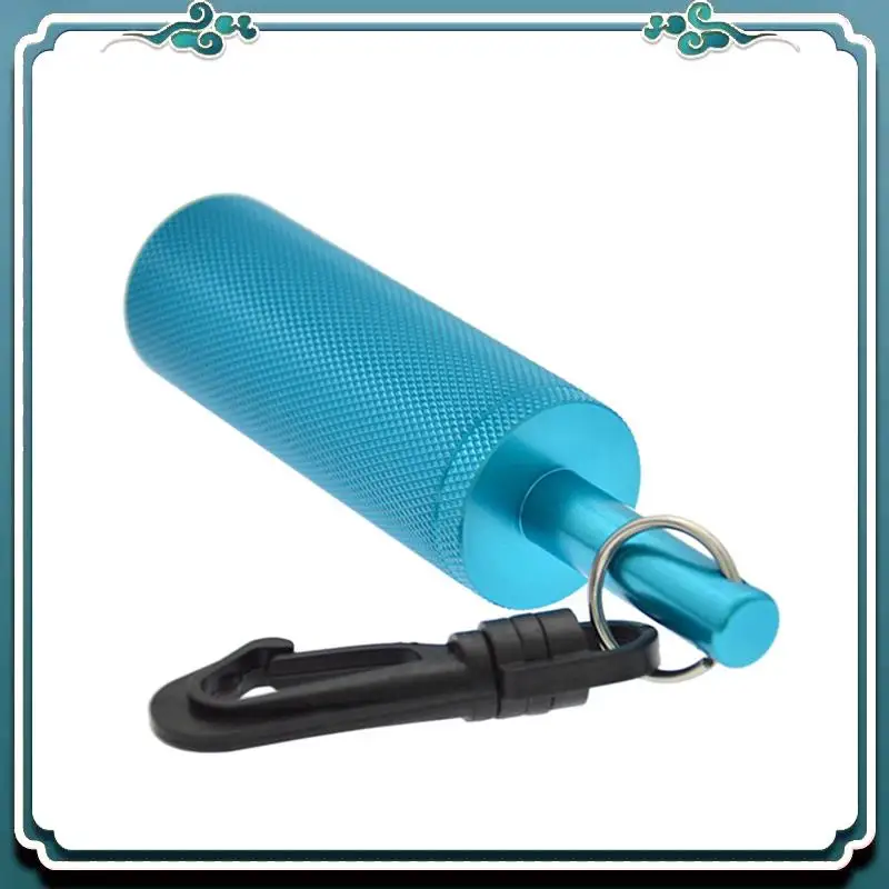 Reliable Diving Rattle With 360° Rotating Quick Hook Underwater Bell Ding Rod Diving Equipment Blue
Reliable Diving Rattle With 360° Rotating Quick Hook Underwater Bell Ding Rod Diving Equipment Blue